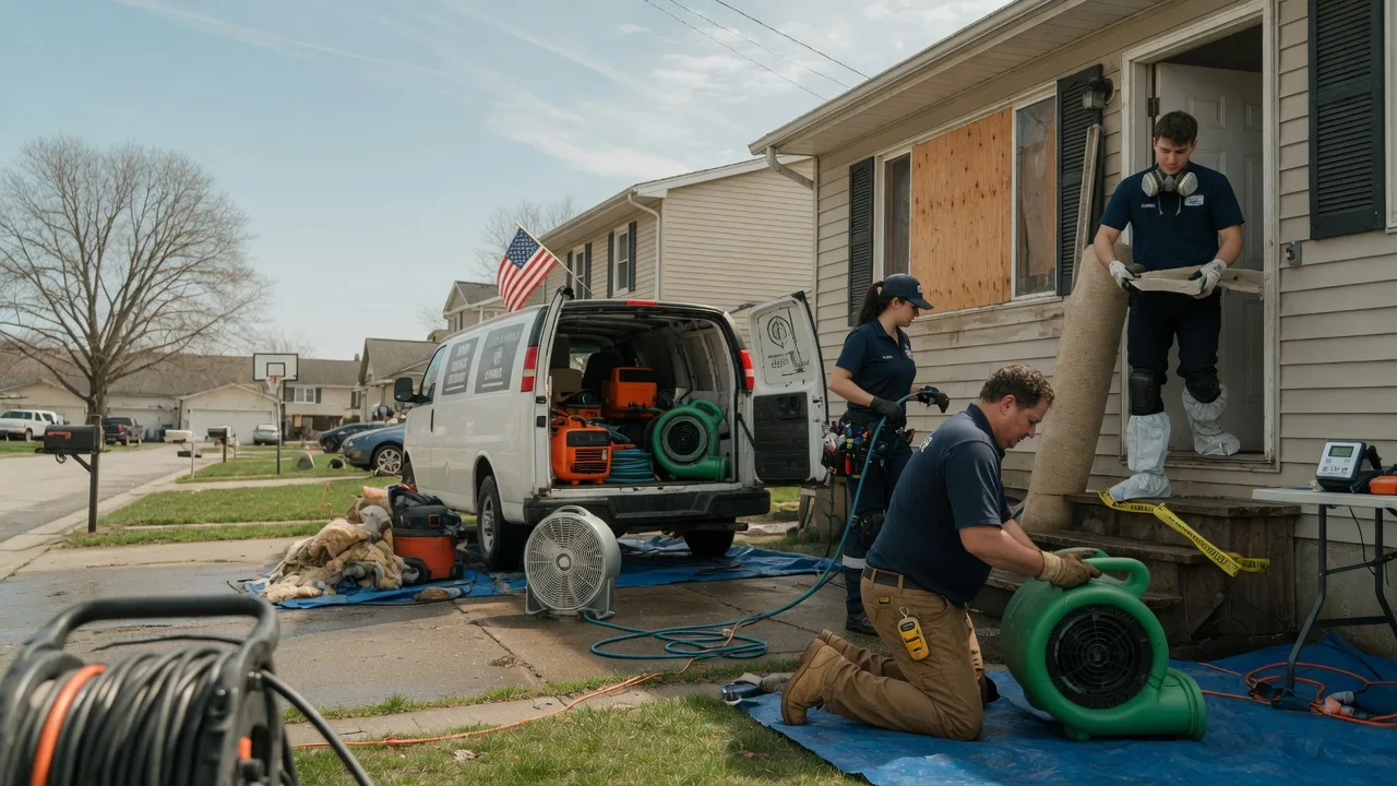 Water Damage Restoration in Clinton, MI near me